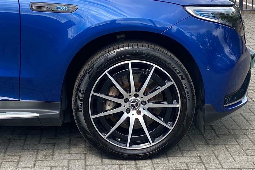 Mercedes-Benz EQC 400 300Kw Amg Line Edition 80Kwh Blue #4