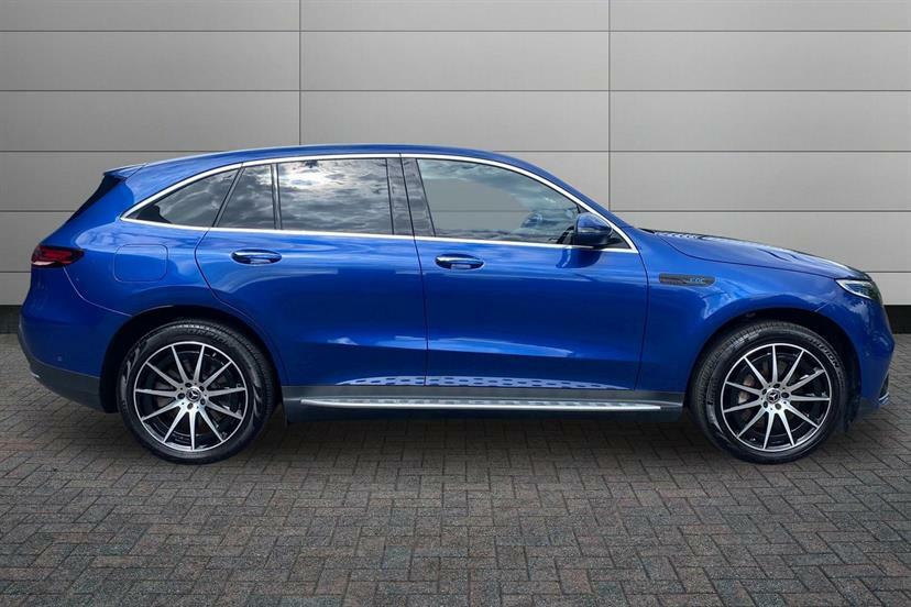 Mercedes-Benz EQC 400 300Kw Amg Line Edition 80Kwh Blue #3