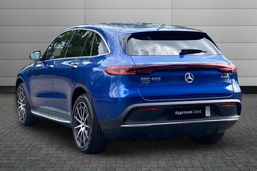 Mercedes-Benz EQC 400 300Kw Amg Line Edition 80Kwh Blue #2