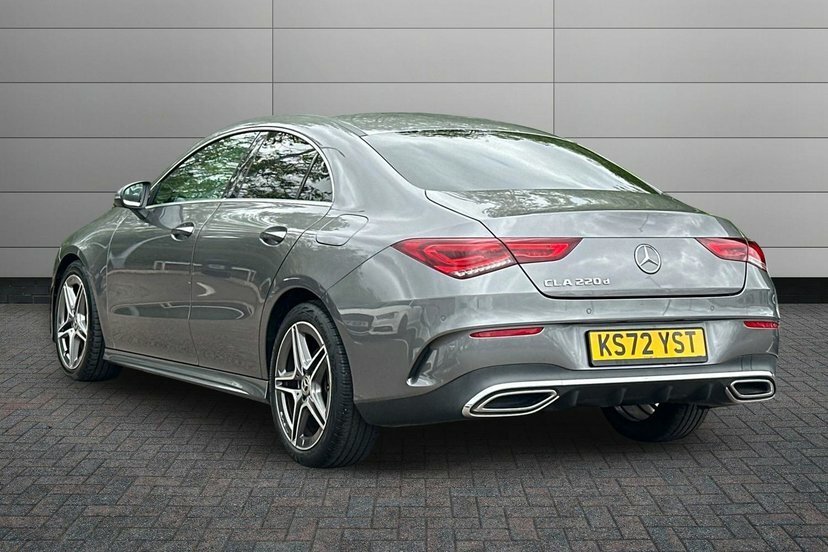 Mercedes-Benz CLA Class 2.0 Cla220d Amg Line Night Edition Premium Plus KS72YST Grey #2