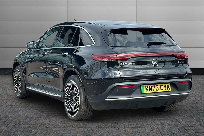 Mercedes-Benz EQC 400 300Kw Amg Line Premium 80Kwh Black #2