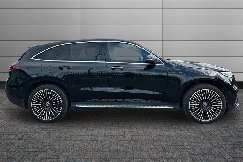 Mercedes-Benz EQC 400 300Kw Amg Line Premium 80Kwh Black #3