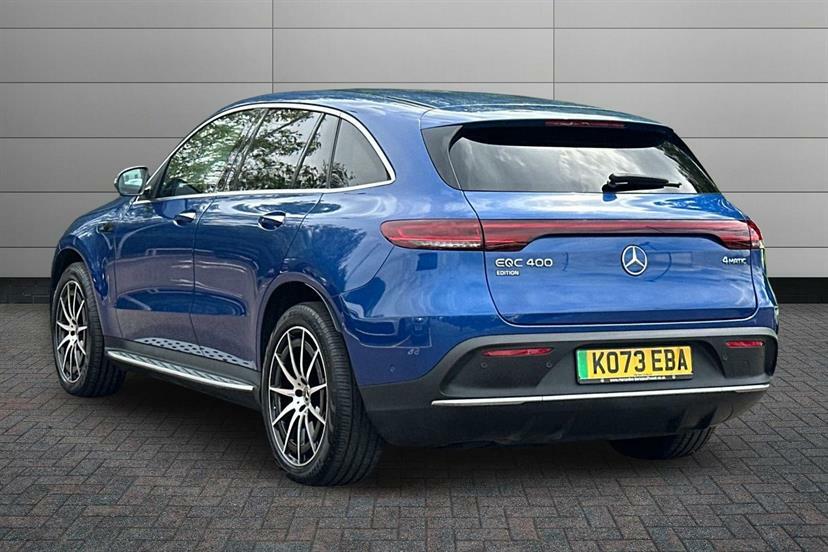 Mercedes-Benz EQC 400 300Kw Amg Line Edition 80Kwh Blue #2