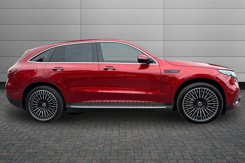 Mercedes-Benz EQC Eqc 400 80Kwh Amg Line Premium Suv KM73XMH Red #3