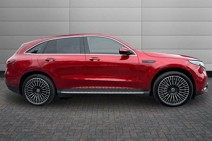Mercedes-Benz EQC 400 300Kw Amg Line Premium 80Kwh Red #3