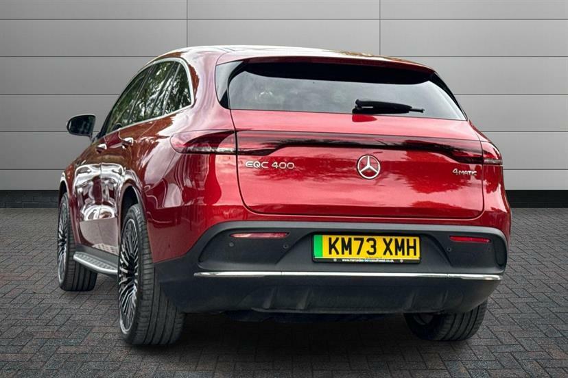 Mercedes-Benz EQC 400 300Kw Amg Line Premium 80Kwh Red #2