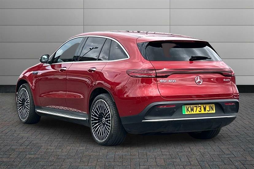 Mercedes-Benz EQC 400 300Kw Amg Line Premium 80Kwh Red #2