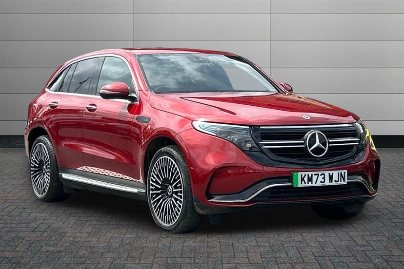 Mercedes-Benz EQC 400 300Kw Amg Line Premium 80Kwh Red