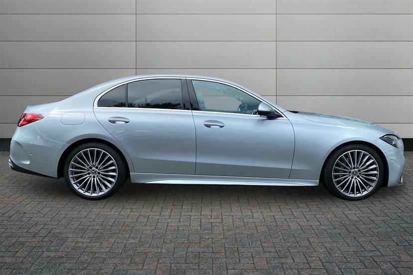 Mercedes-Benz C Class C300 Amg Line Premium 9G-tronic Silver #3