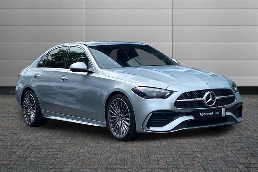 Mercedes-Benz C Class C300 Amg Line Premium 9G-tronic Silver