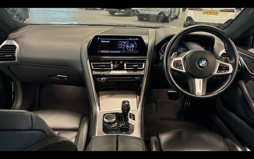 BMW 8 Series Gran Coupe 840I Coupe Black #4