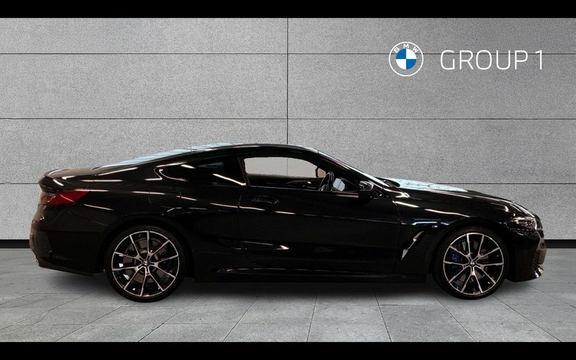 BMW 8 Series Gran Coupe 840I Coupe Black #3