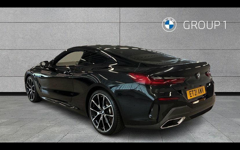 BMW 8 Series Gran Coupe 840I Coupe Black #2