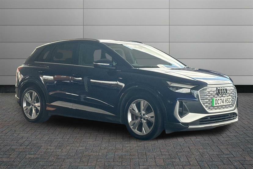 Audi Q4 E Tron 210Kw 45 82Kwh S Line Leather Blue