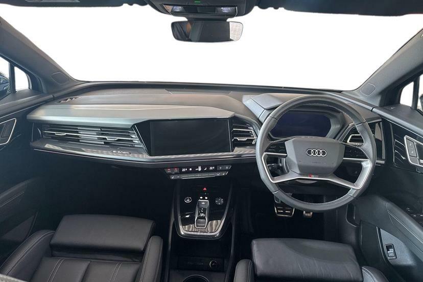 Audi Q4 E Tron Estate Black #9