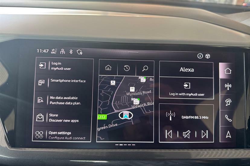 Audi Q4 E Tron Estate Black #13