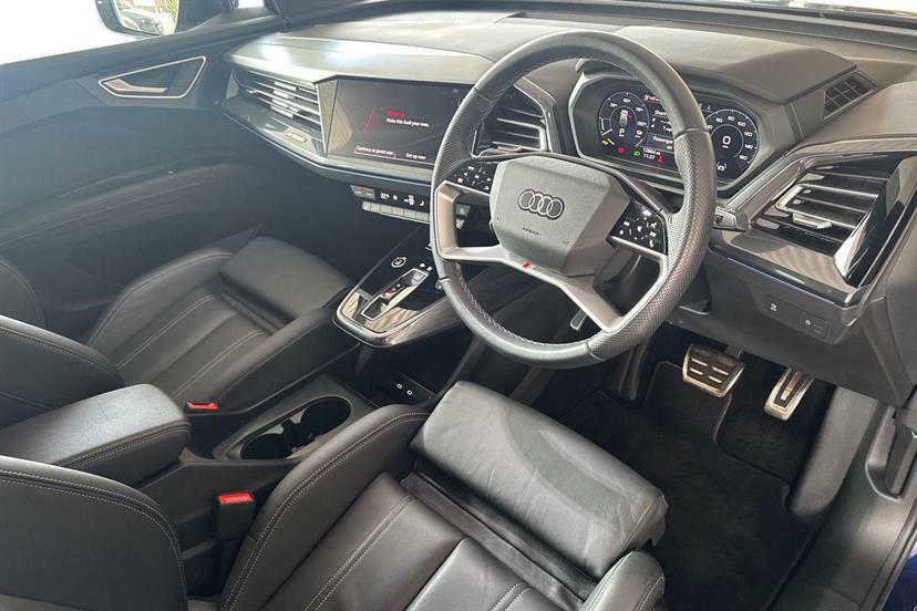 Audi Q4 E Tron 210Kw 45 82Kwh S Line Leather Blue #6
