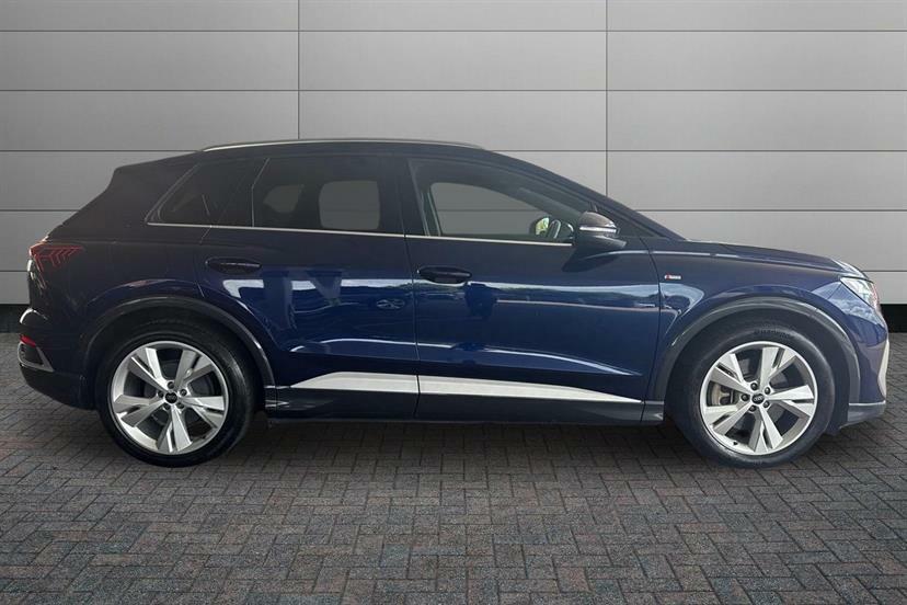 Audi Q4 E Tron 210Kw 45 82Kwh S Line Leather Blue #4