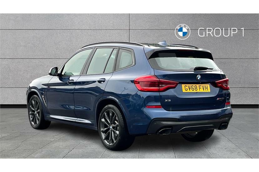 BMW X3 Xdrive M40i Step Blue #2