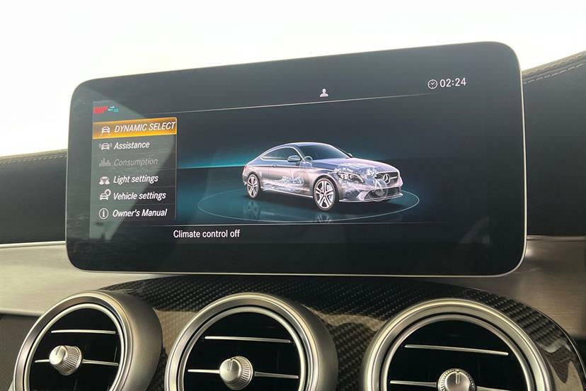 Mercedes-Benz C Class Coupe Grey #16