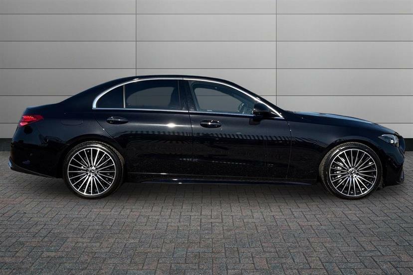 Mercedes-Benz C Class C200 Amg Line Premium Plus 9G-tronic Black #3