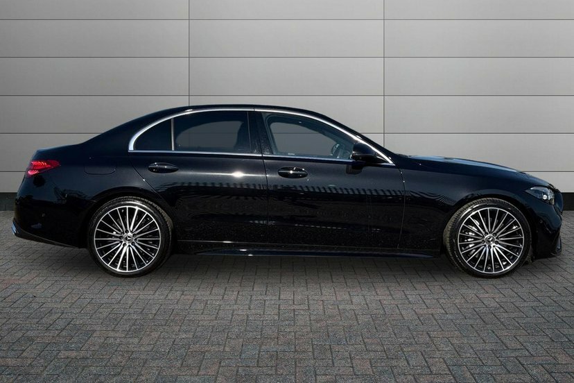 Mercedes-Benz C Class C200h Mhev Amg Line Premium Plus Saloon AP25CPX Black #3