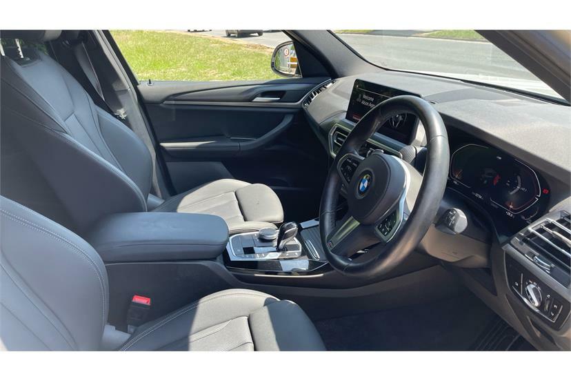 BMW X3 Xdrive20d Mht M Sport Step White #5