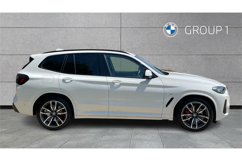 BMW X3 Xdrive20d Mht M Sport Step White #2
