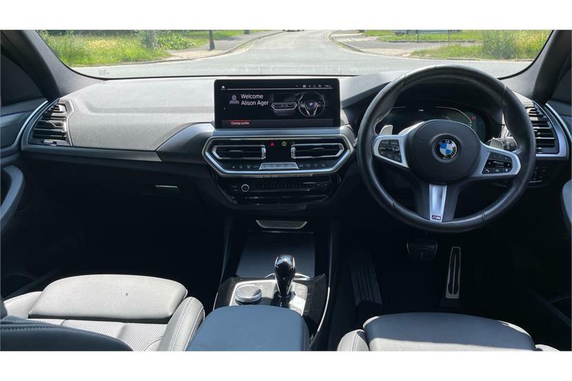 BMW X3 Xdrive20d Mht M Sport Step White #3