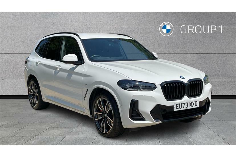 BMW X3 Xdrive20d Mht M Sport Step White
