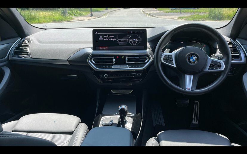 BMW X3 X3 Xdrive20d M Sport EU73WXO White #4