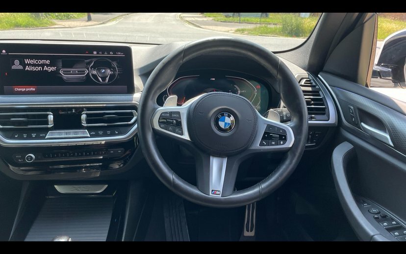 BMW X3 X3 Xdrive20d M Sport EU73WXO White #5