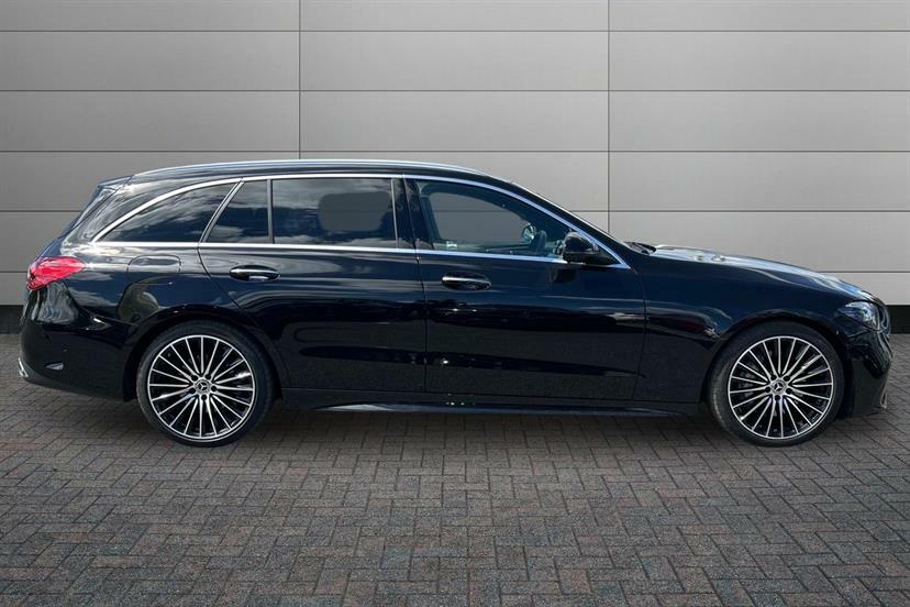 Mercedes-Benz C Class C200 Amg Line Premium Plus 9G-tronic Black #3