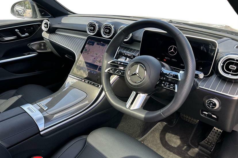 Mercedes-Benz C Class C200 Amg Line Premium Plus 9G-tronic Black #5