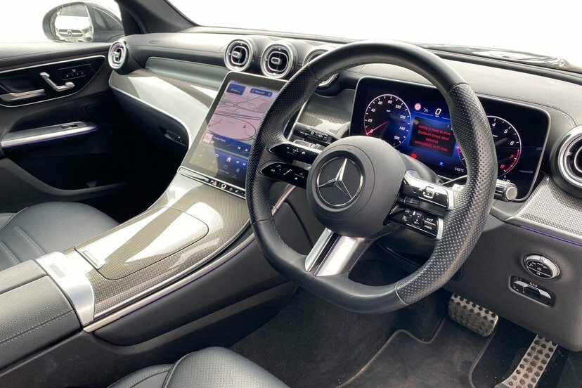 Mercedes-Benz GLC Class 2.0 Glc300h Mhev Amg Line Suv Hybrid G- KJ24OUD Grey #5