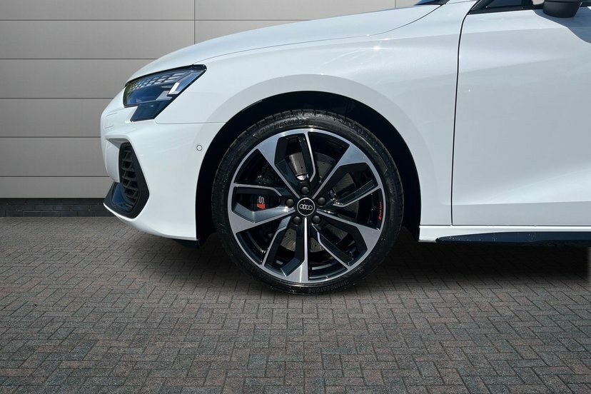 Audi S3 2.0 Tfsi Black Edition Saloon S Tronic White #5
