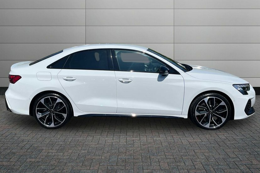 Audi S3 2.0 Tfsi Black Edition Saloon S Tronic White #4