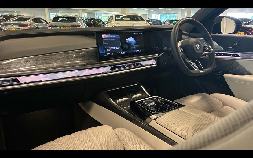 BMW 7 Series 750E Xdrive M Sport Grey #7