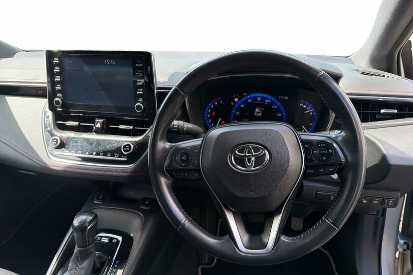 Toyota Corolla 1.8 Vvt-h Excel Hatchback Hybrid Cvt 1 FL70WSE Black #5