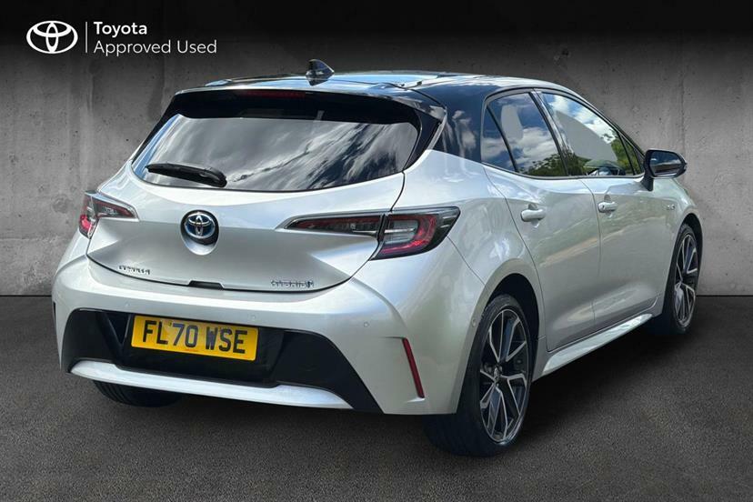 Toyota Corolla 1.8 Vvt-i Hybrid Excel Cvt Black #2