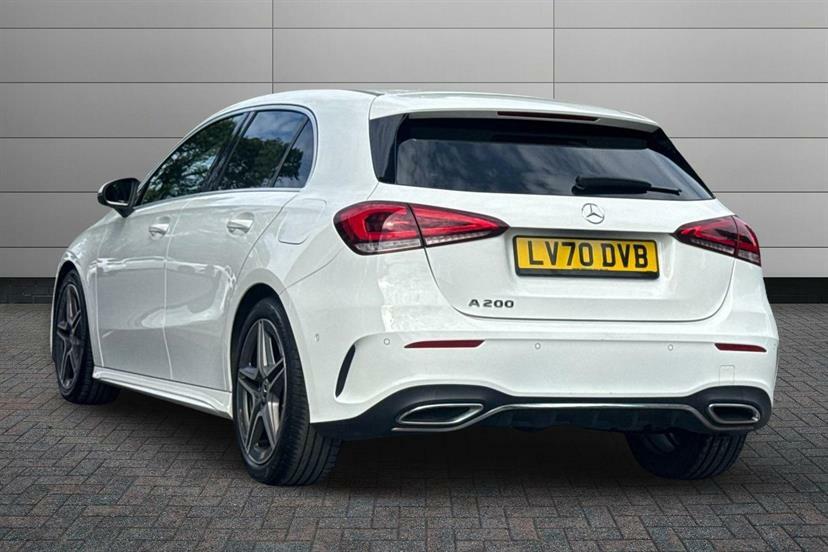 Mercedes-Benz A Class A200 Amg Line Executive White #2