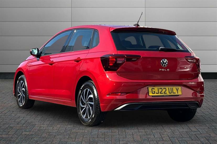 Volkswagen Polo 1.0 Tsi Life Dsg Red #3