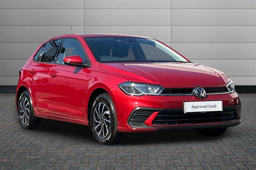 Volkswagen Polo 1.0 Tsi Life Dsg Red
