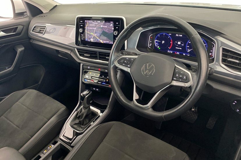 Volkswagen T-Roc 2.0 Tdi Style Suv Dsg 150 Ps LT22FMO White #6