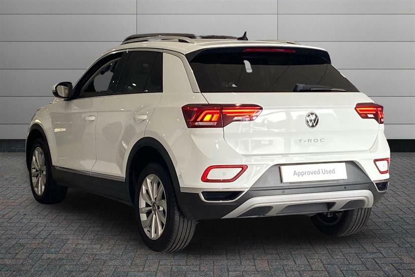 Volkswagen T-Roc 2.0 Tdi 150 Evo Style Dsg White #3