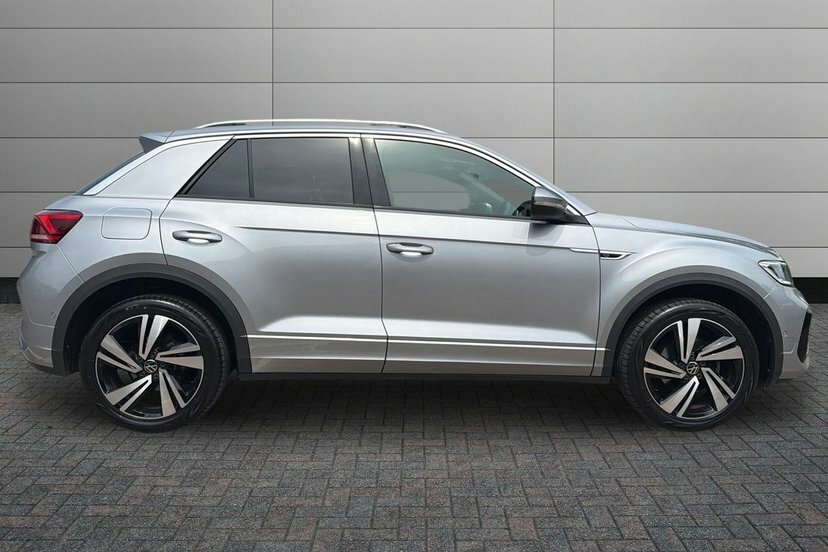 Volkswagen T-Roc 1.5 Tsi R-line Suv 150 Ps MD22EBC Silver #4