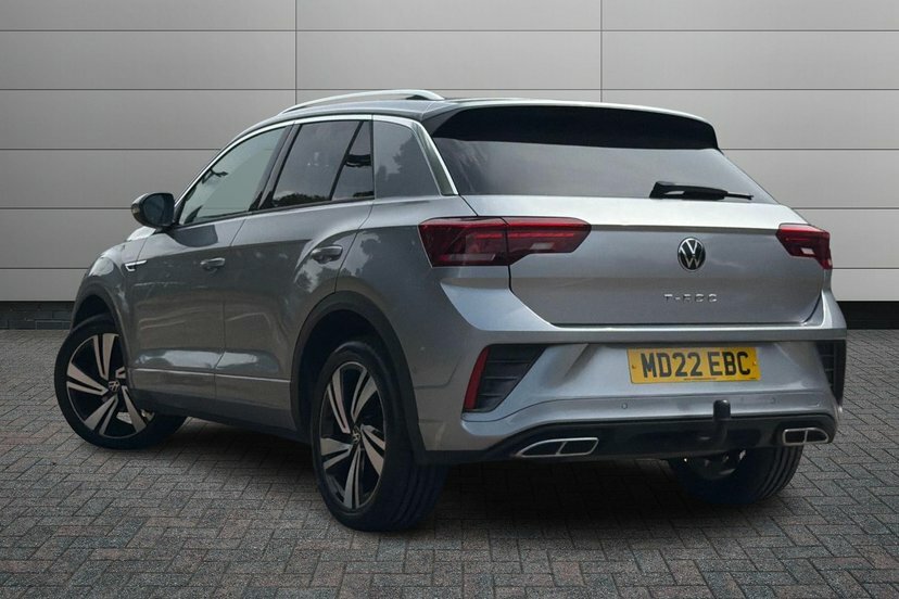 Volkswagen T-Roc 1.5 Tsi R-line Suv 150 Ps MD22EBC Silver #3