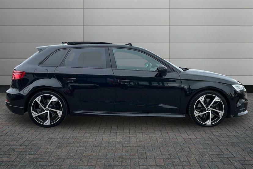 Audi A3 S3 Tfsi 300 Quattro Black Edition S Tronic Black #4