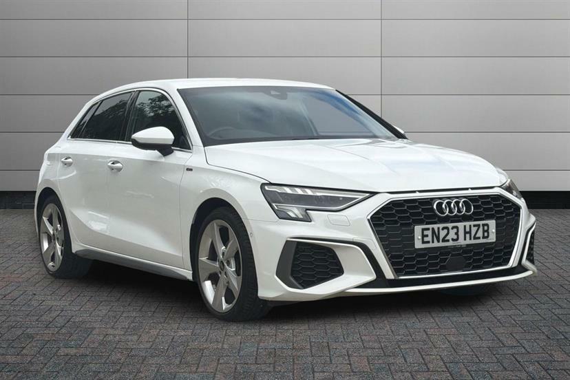 Audi A3 35 Tfsi S Line S Tronic Comfortsound White