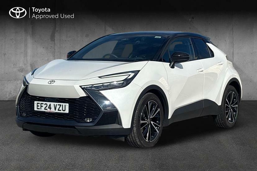 Toyota C-Hr 1.8 Hybrid Excel Cvt White #3